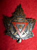 39-12a - Canadian Military YMCA - PX Design Officer's Cap Badge 